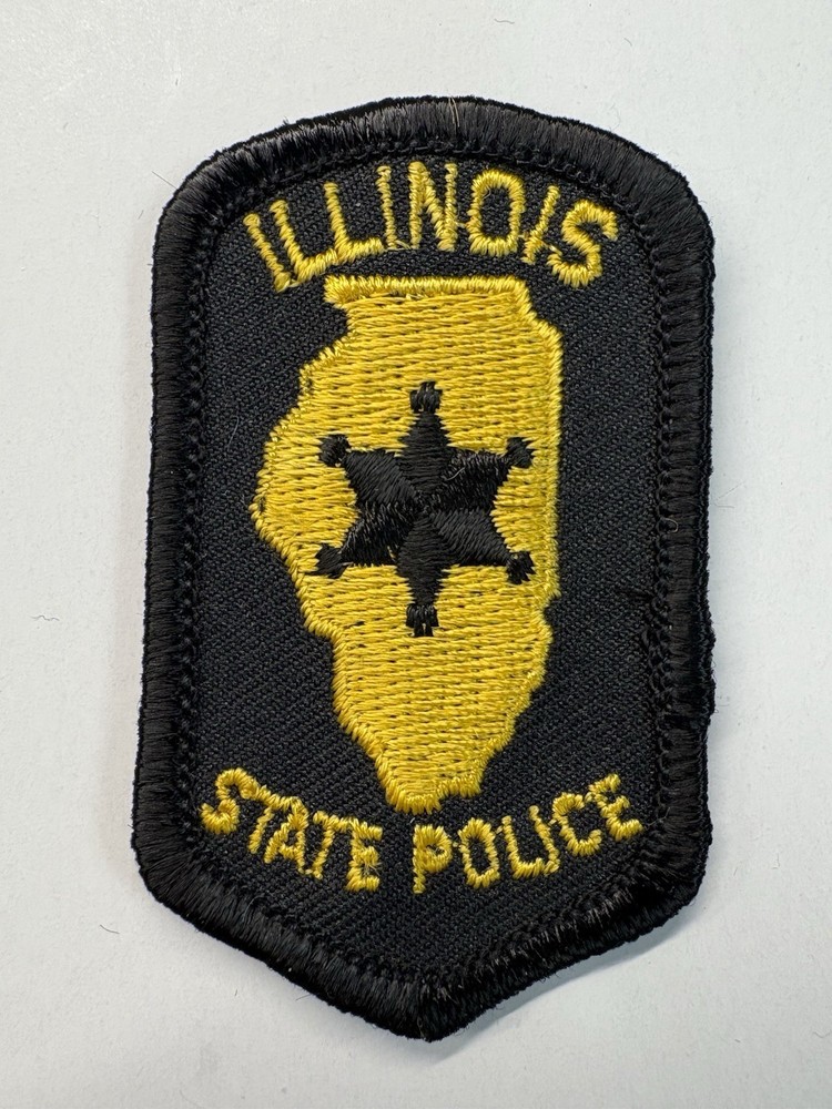 Illinois State Police Mini / Hat Patch ~ Approx 2.5”