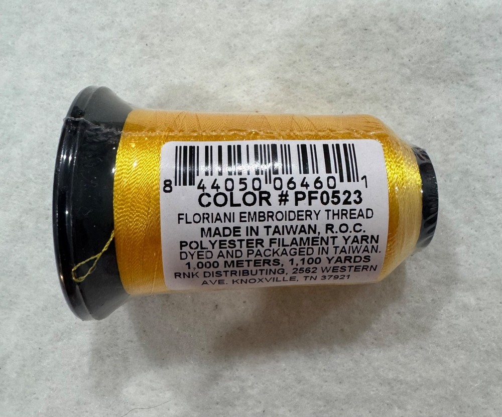 Floriani Embroidery Thread 10 New Spools Polyester Multiple Colors