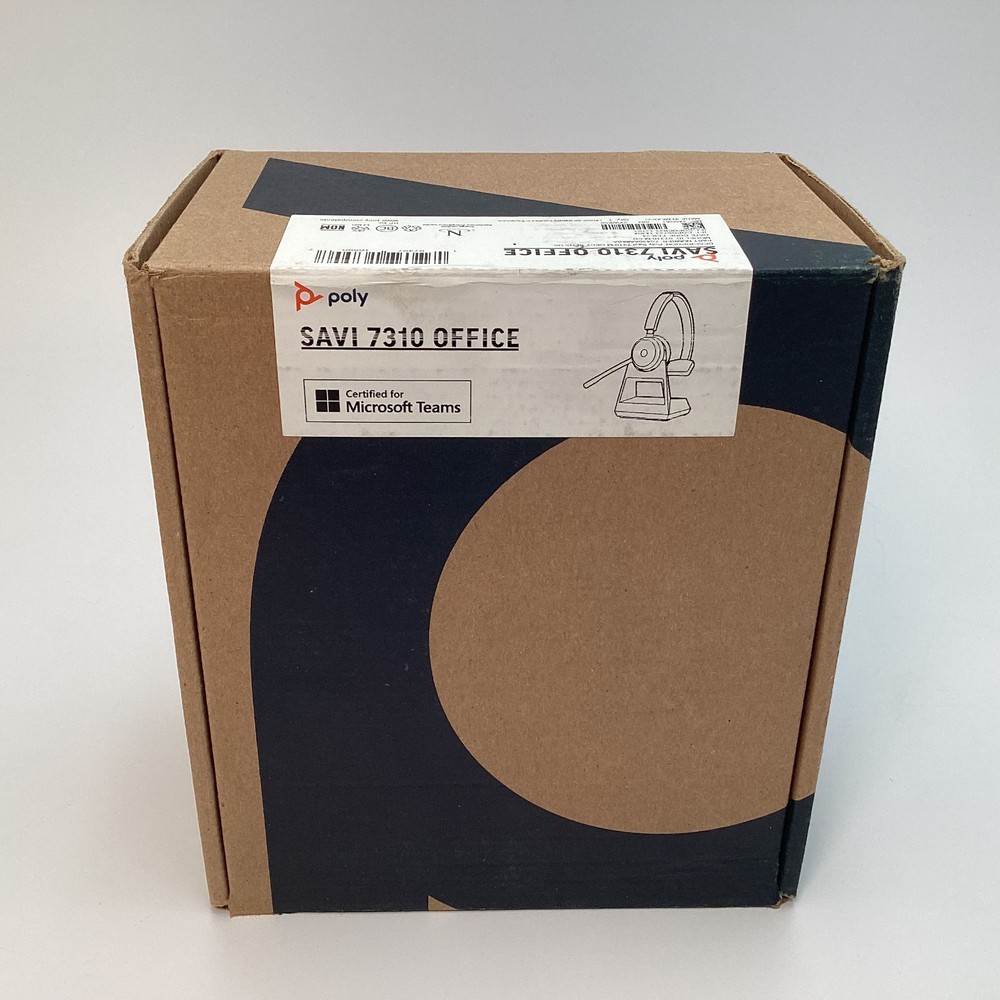 Poly Savi 7310-M Office DECT Wireless Headset System for Microsoft Teams - MINT