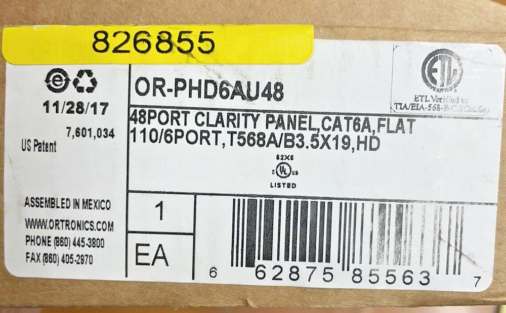 ORTRONICS OR-PHD6AU48