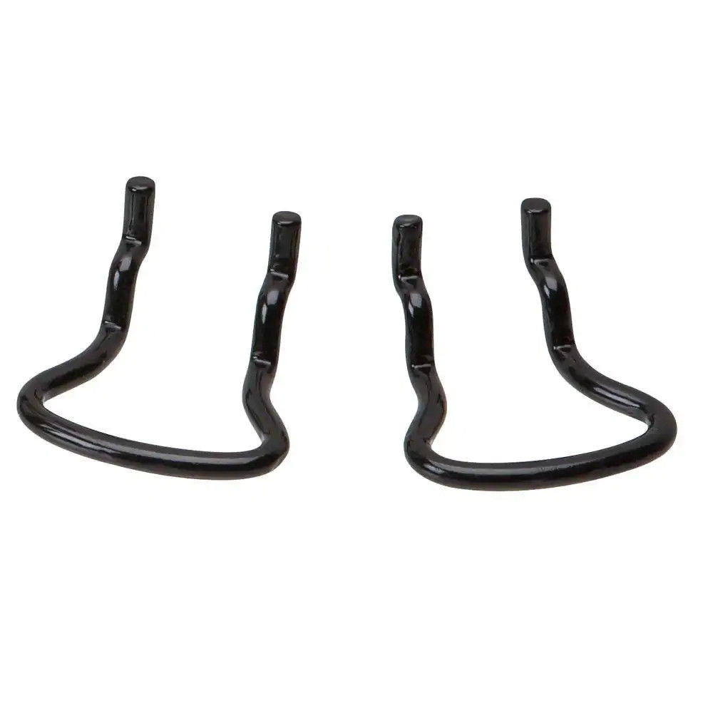 1/4 In. Black Steel Pegboard Plier Holders (4-Pack)