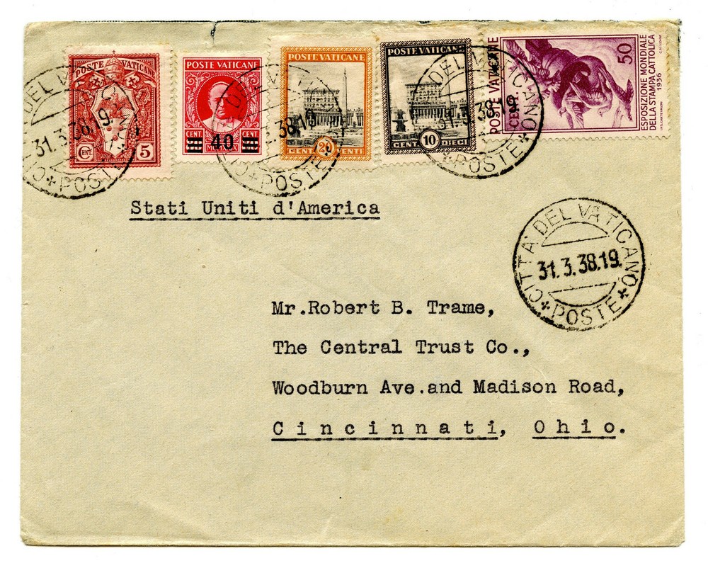 Vatican City cover with sc#35