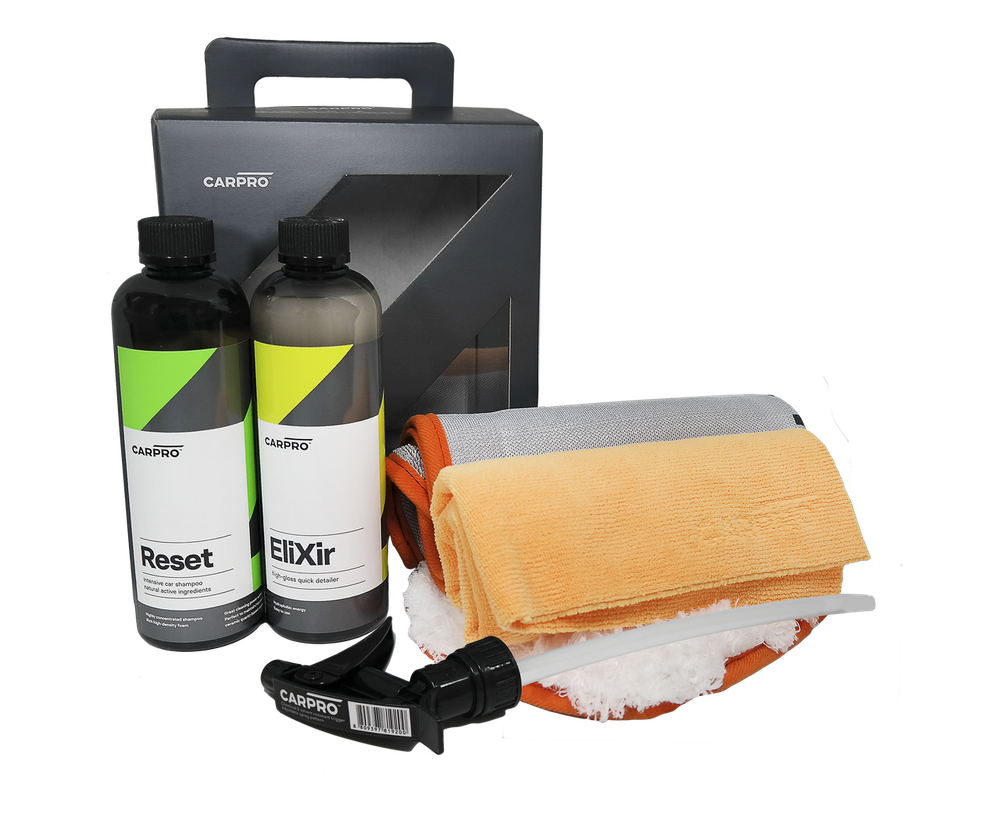 CarPro Wash Box - Car Wash Kit for Ceramic Coatings Reset Elixir
