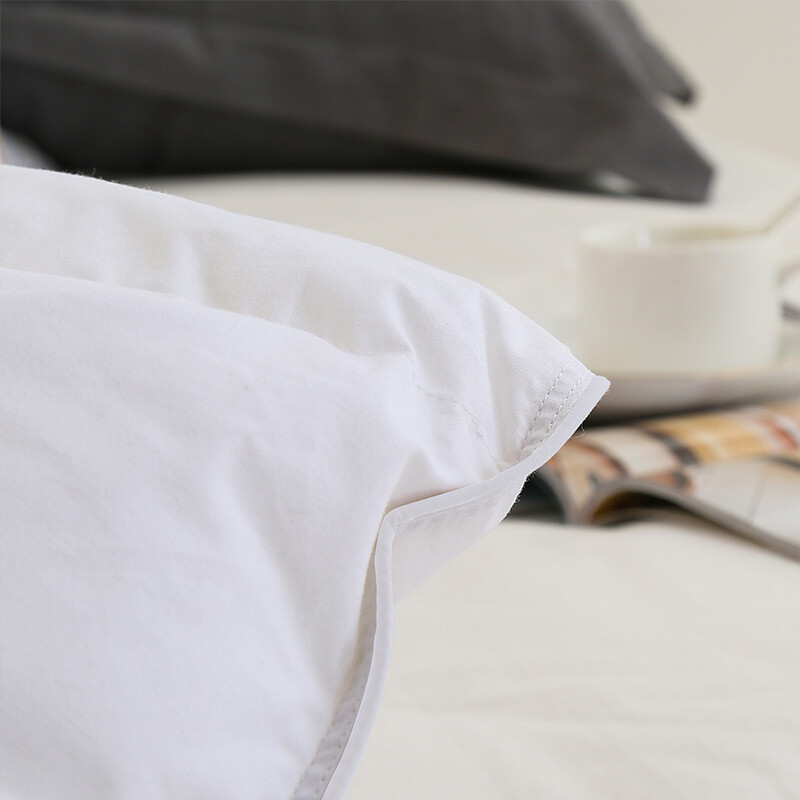 All Season White 50% Down Feather Comforter Duvet 100% Cotton King/Queen