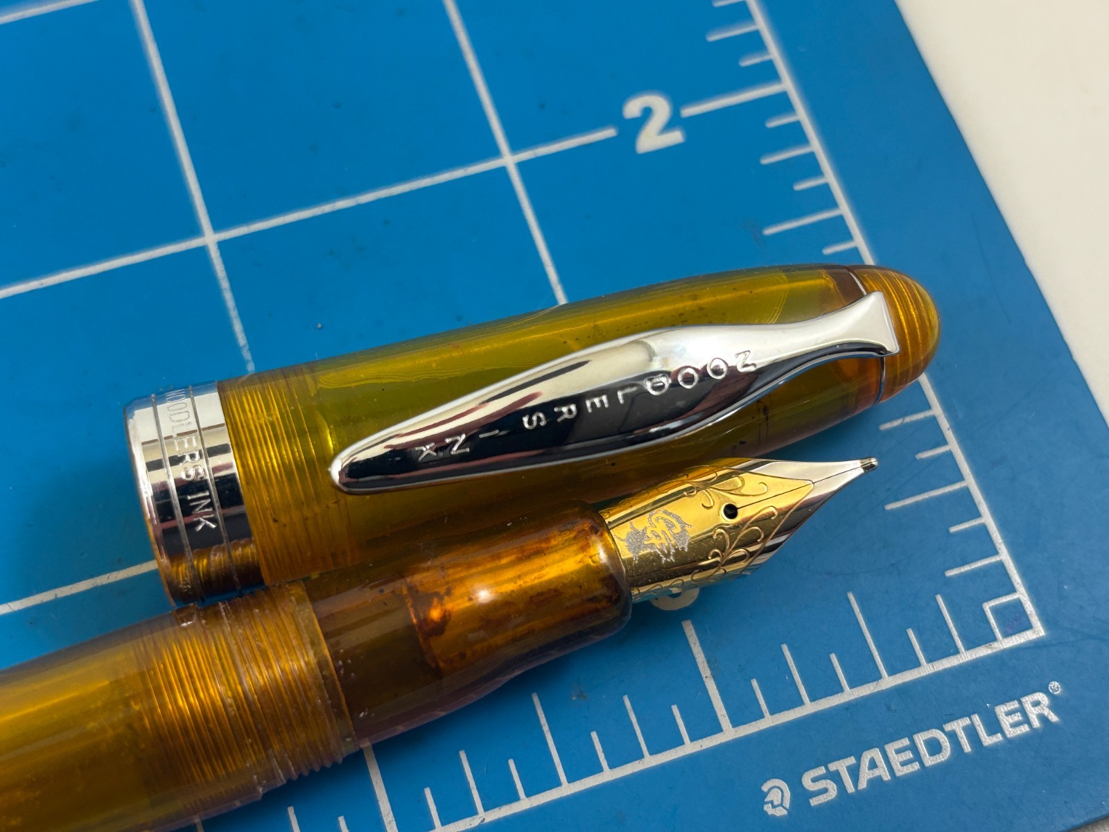 Judd's NEW Old Stock Noodler's Demonstrator Fountain Pen w/Medium Nib