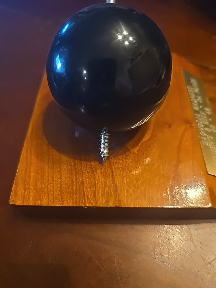 #8 Pool Ball With Screw Award