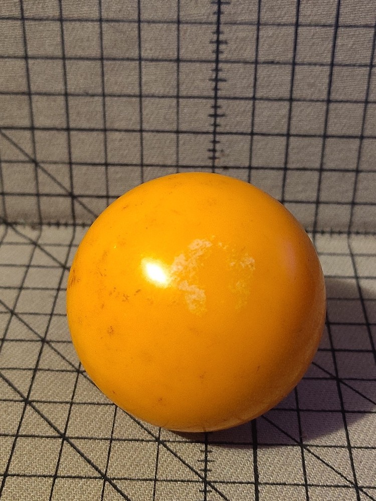 Vintage Aramith # 1 Solid Yellow Pool Ball Billiard 2 1/4” Replacement Belgium