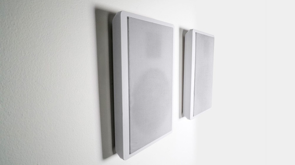 Technical Pro Home Karaoke Machine System+(4) 5.25" White Wall Mount Speakers