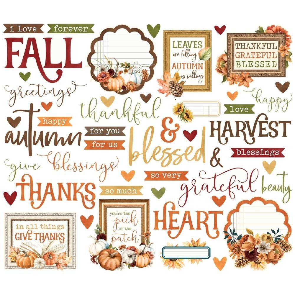 Simple Stories ~ AUTUMN BREEZE ~ Sentiment Bits