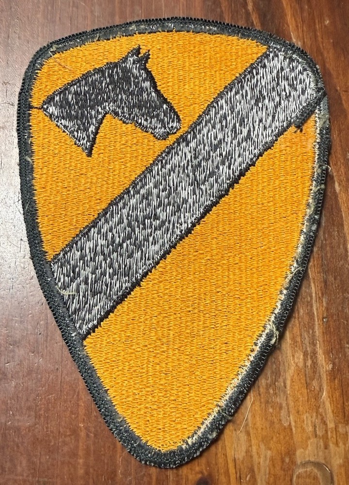 C51 1st Cavalry Division Shoulder Patch WWII Military