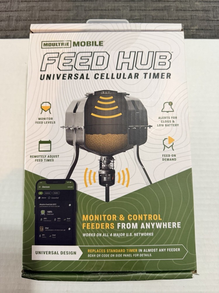 Moultrie Mobile Feed Hub Universal Cellular Timer
