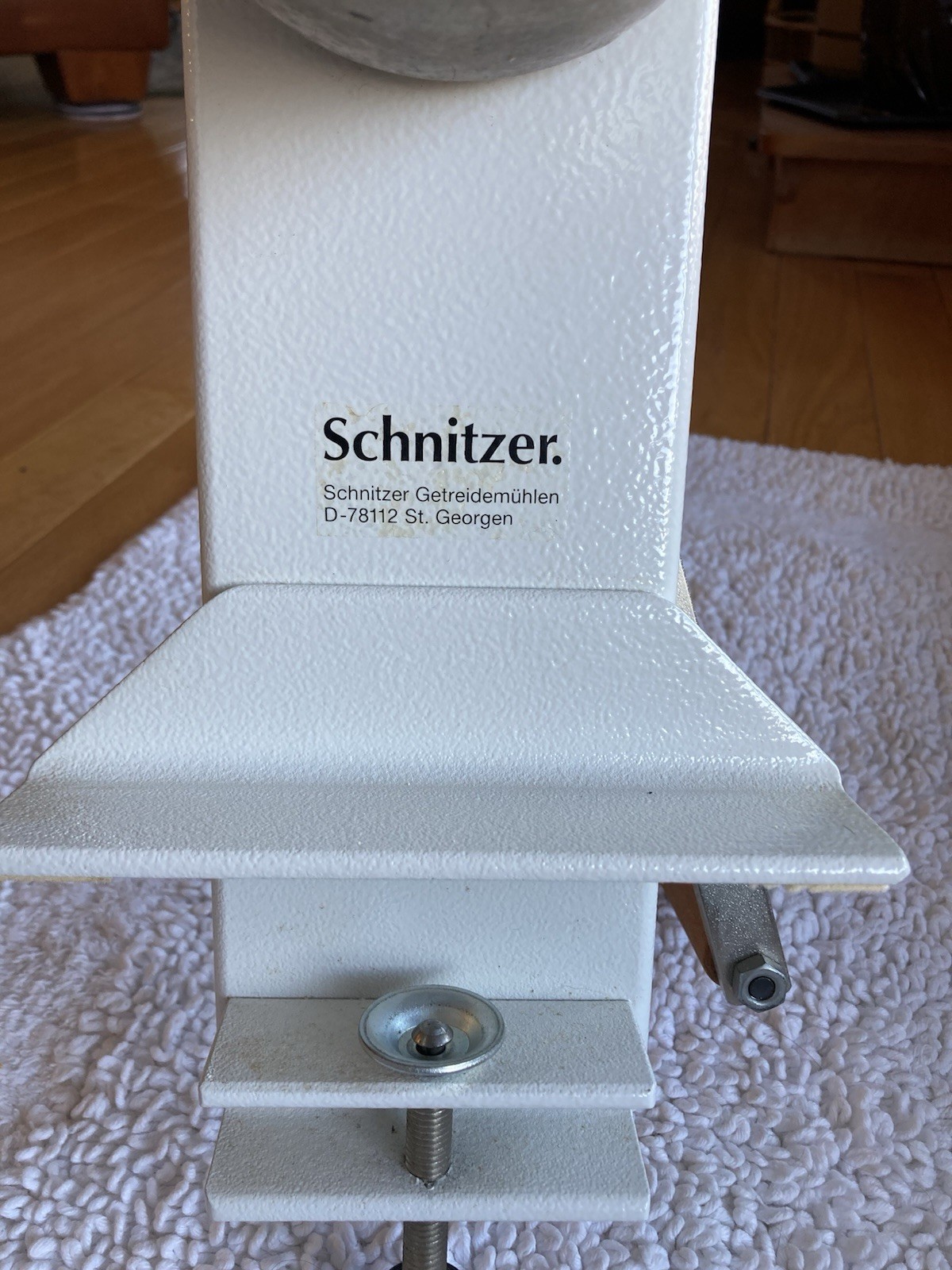 Schnitzer Model OH Hand Grain Mill--millstone & durable metal frame--GERMANY