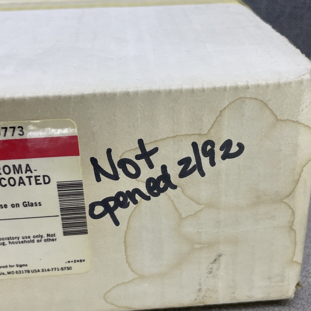 Sigma Thin Layer Chromatography Pre-coated Plate 20 X 20 Cm