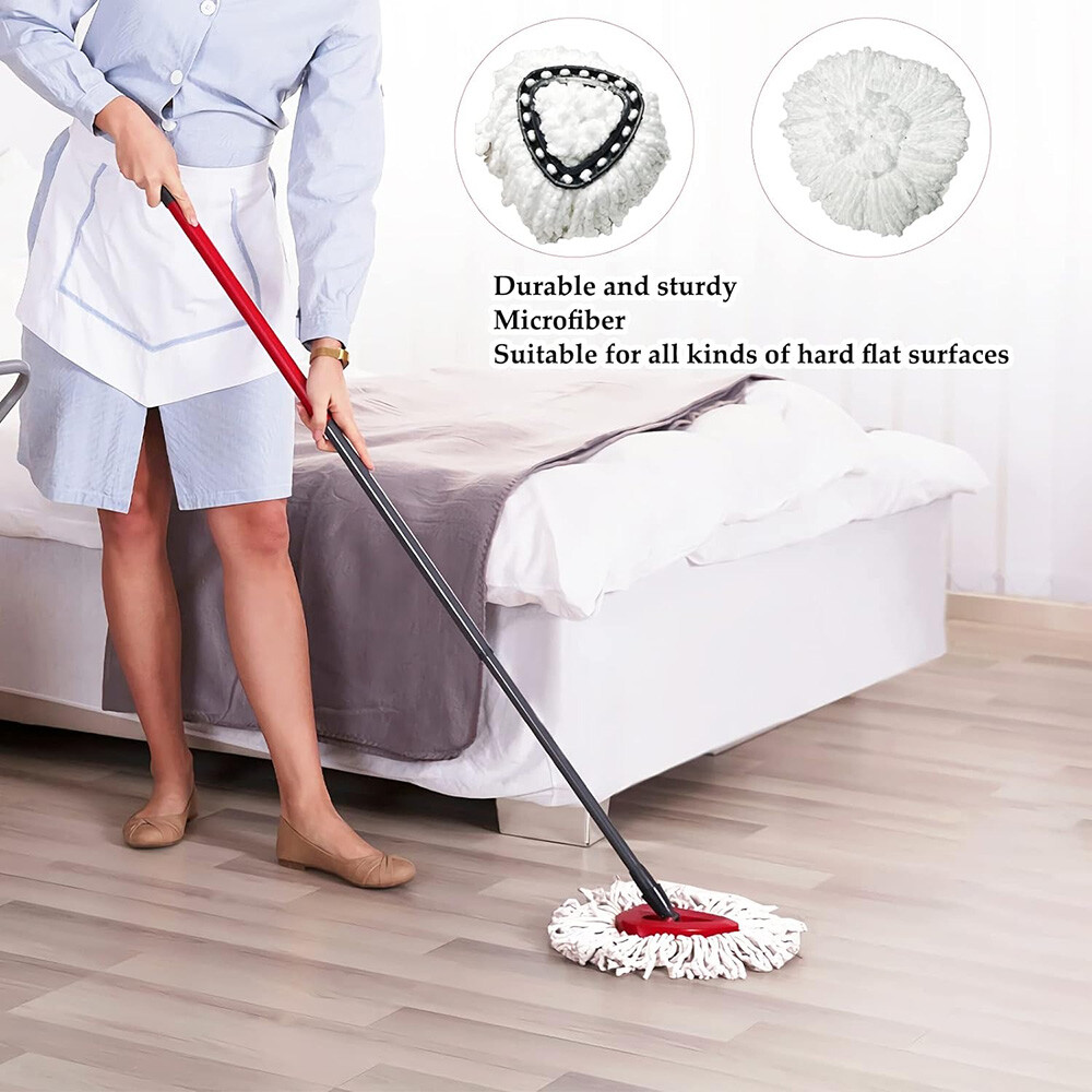 Replacement Microfiber Mop HEAD For O-Cedar Spin Mop Easy Clean Wring Refill