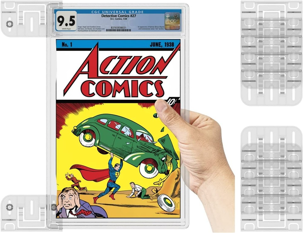 Comic Book Display Shelf Slab Wall Mount Kit