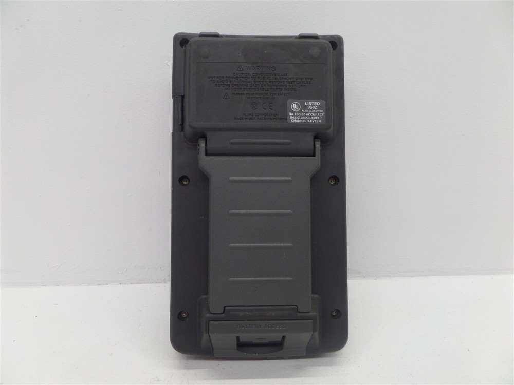 Fluke DSP-2000 & DSP-2000SR Digital Cable Analyzers