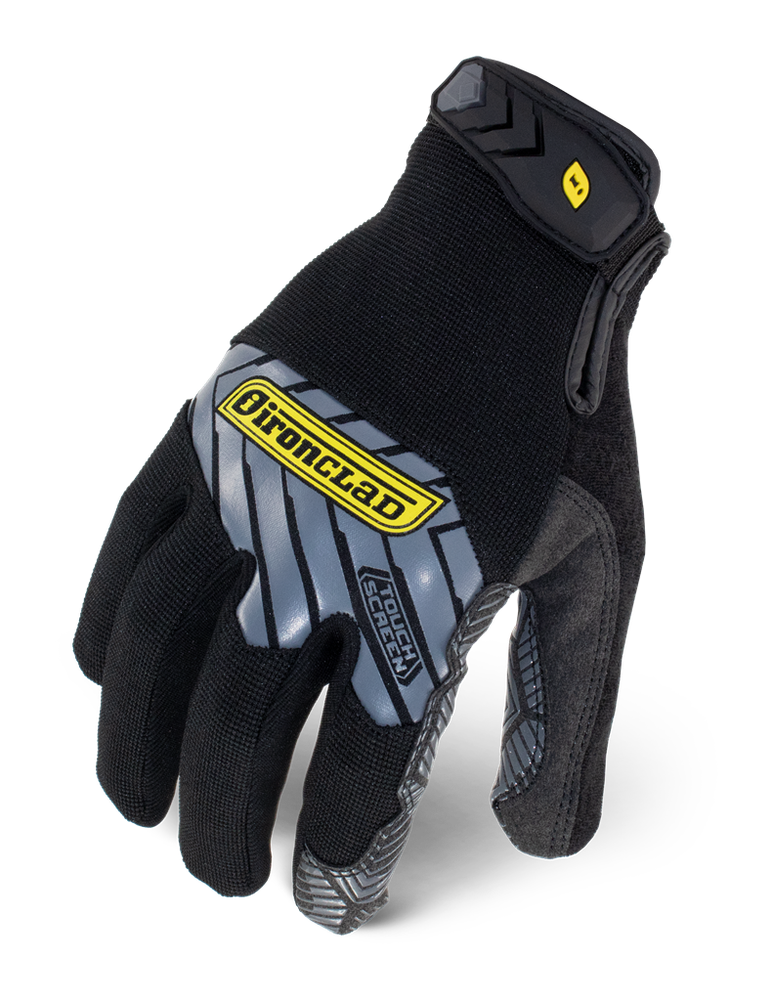 IronClad IEX-MGG Grip Command Touch Gloves Black - Select Size