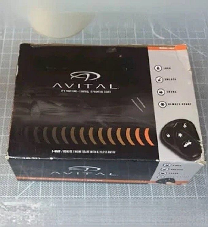 Avital , remote engine start with keyless entry model 4103LX