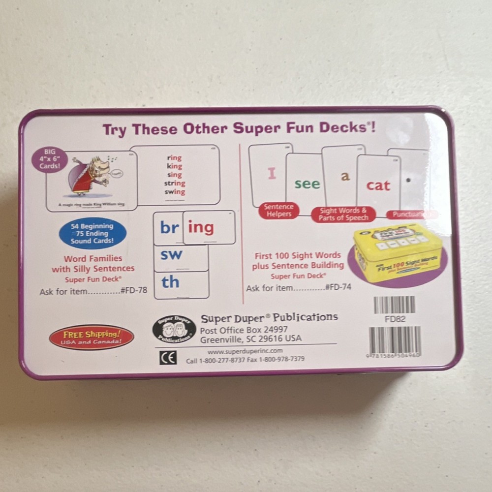 Super Duper Publications What is the Main Idea? Fun Deck Decoder FD82 Ages 4-11
