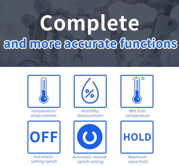 Dew Point Meters with Pipe-Mounted Sensor Backlit LCD Display Technology