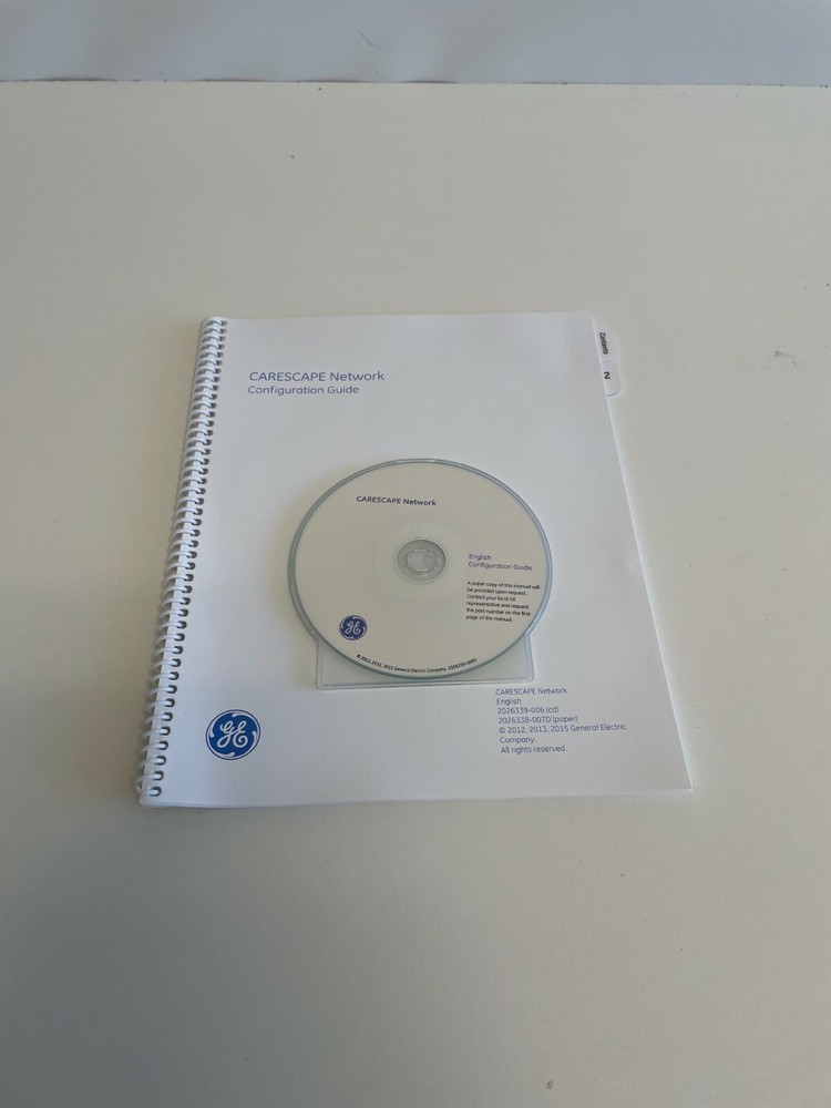 H18: Carescape Network Configuration Guide and Software