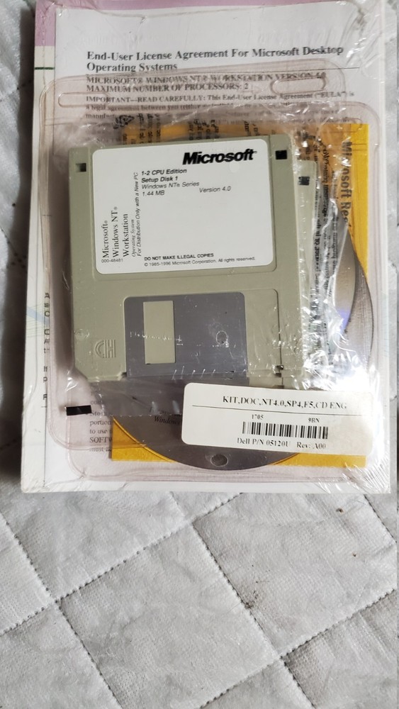 Windows NT Workstation 4 - sealed