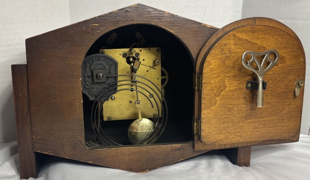 Vintage Nazi Wind Up Clock