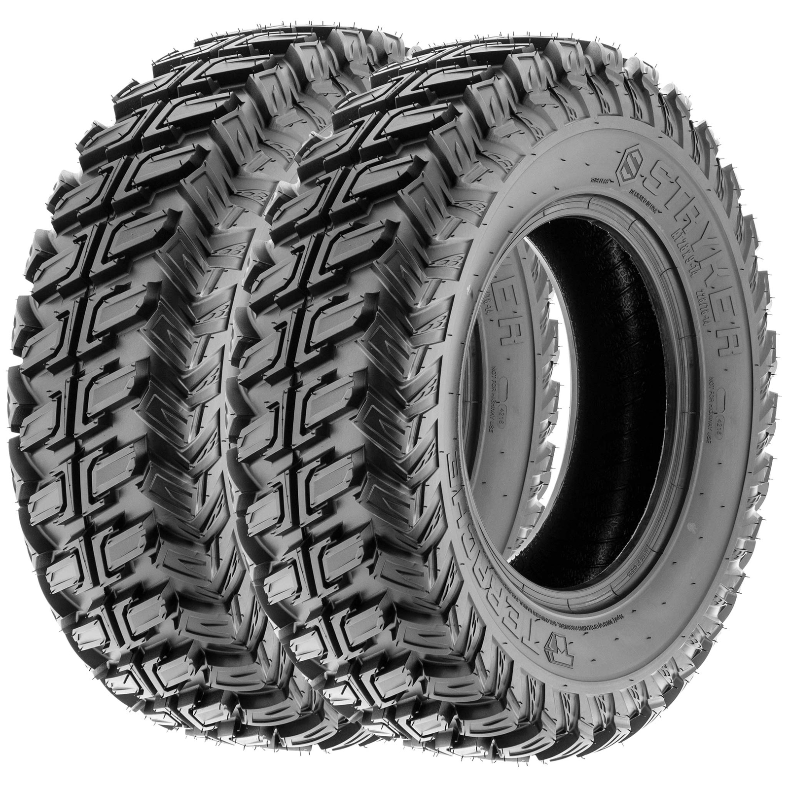 Terache 28x9-14 28x11-14 Loose Over Hardpack ATV UTV Tire 8 PR TE-ST - Bundle