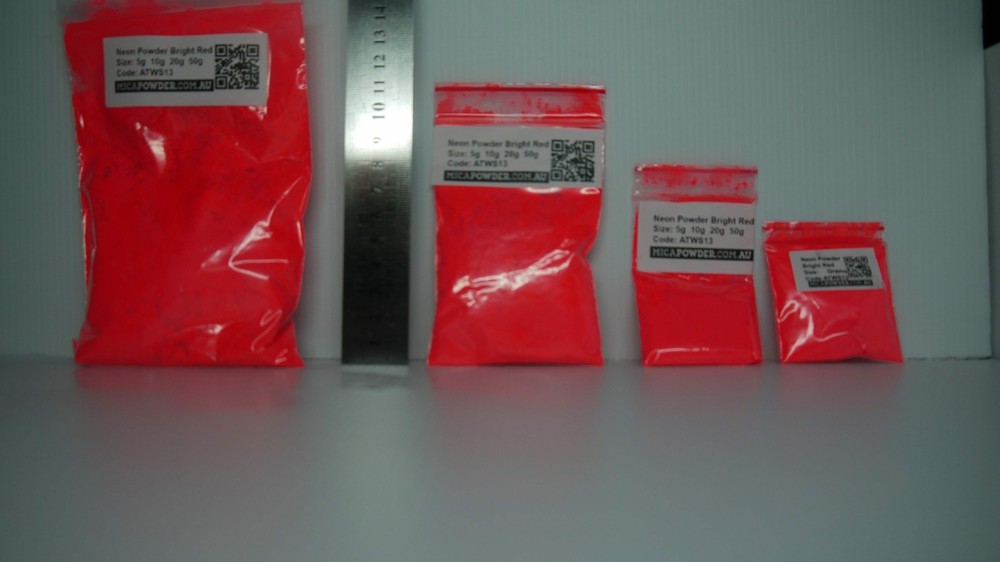 Neon Powder Bright Red