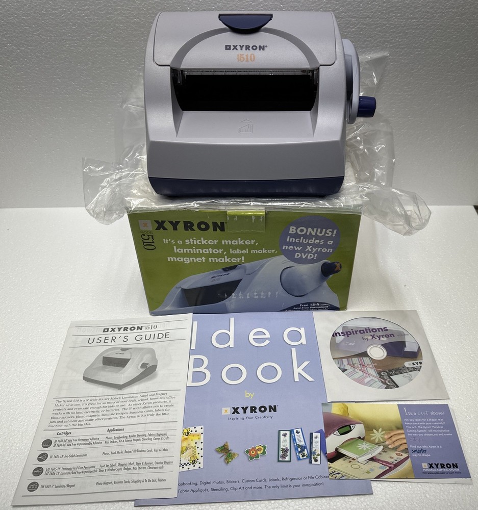 XYRON Model 510 Creative Sticker Tool Multi Use Laminating Machine