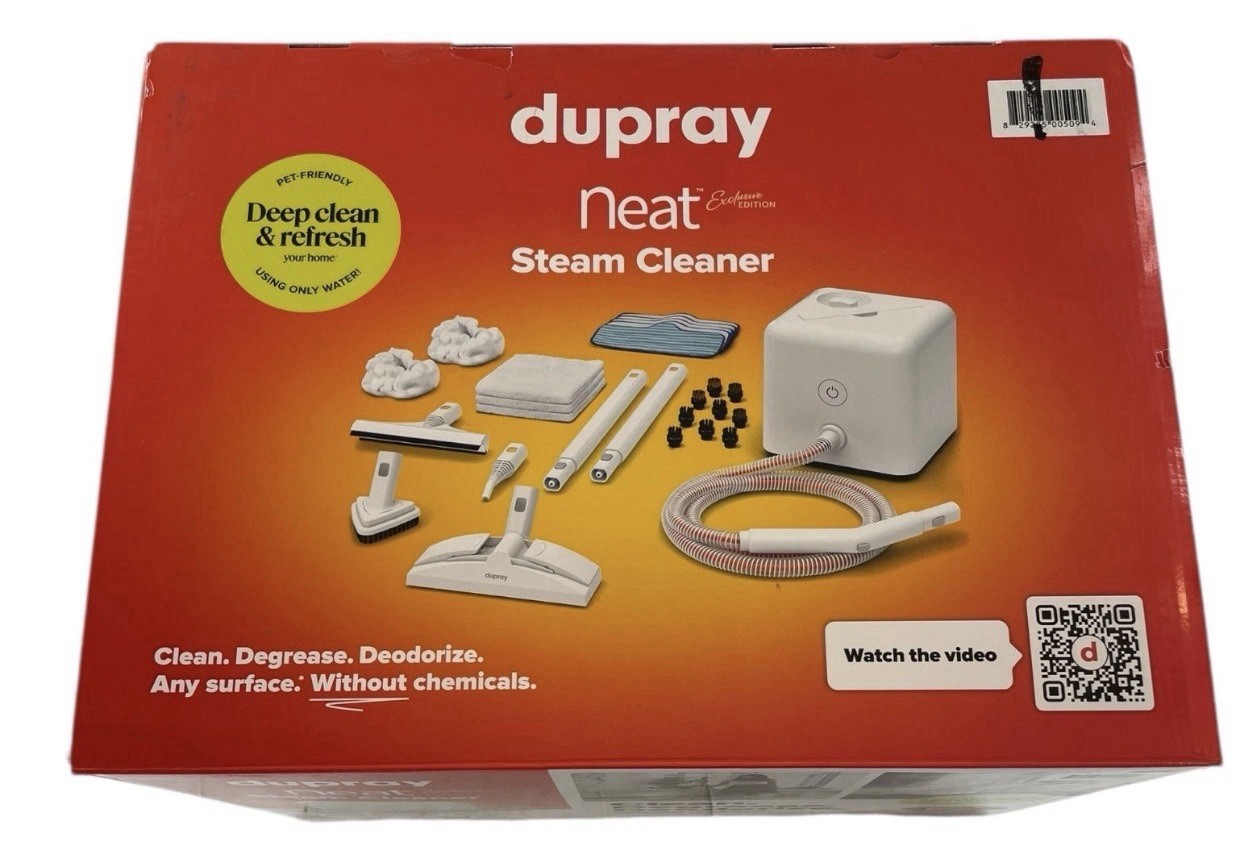 Dupray Neat Steam Cleaner "Exclusive Edition" + Accessories, 25-Piece Kit