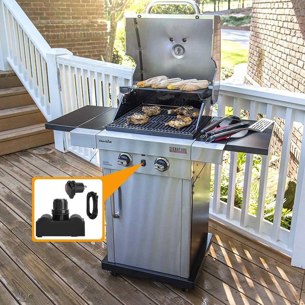 Electronic Ignition Module for 5 Burner Charbroil Grill Replacement