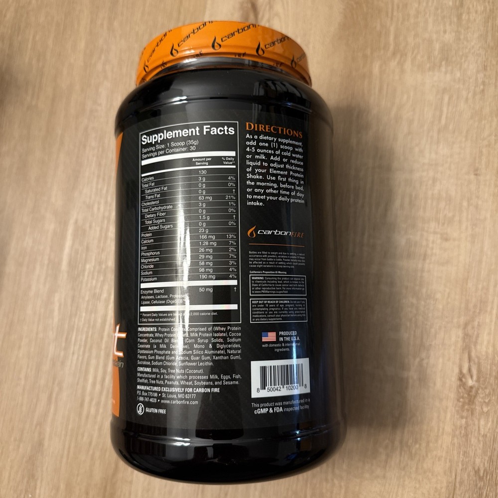 ELEMENT PROTEIN CHOCOLATE LAVA CAKE 2.31 LB
