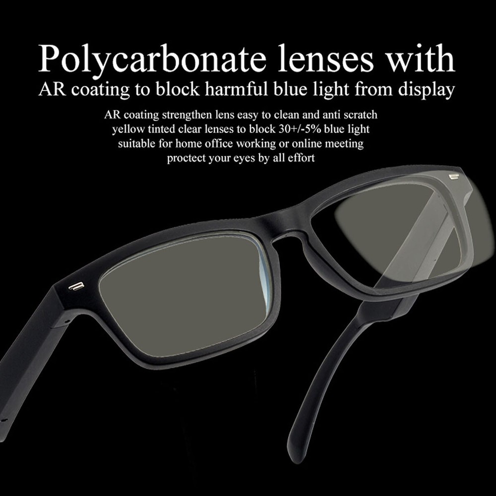 Smart Polarized Sun Lenses Glasses Bluetooth Sunglasses Bone Conduction Headset