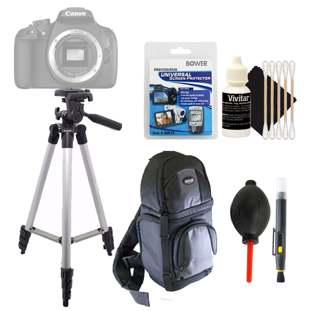 Tall Tripod + Universal Screen Protector + Top Accessory Cleaning Kit