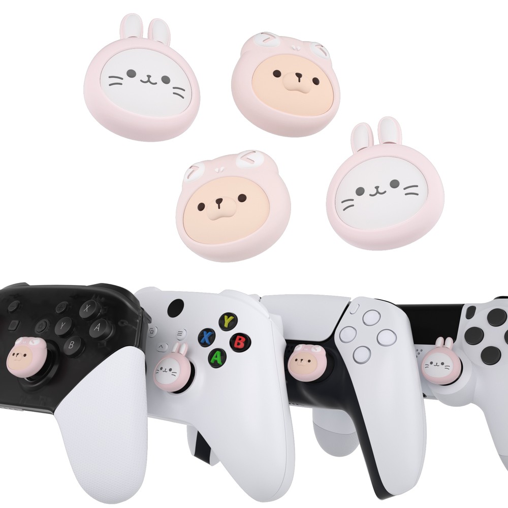Silicone Analog Stick Caps for ps5/4 Controller for Xbox Series X/S Controller