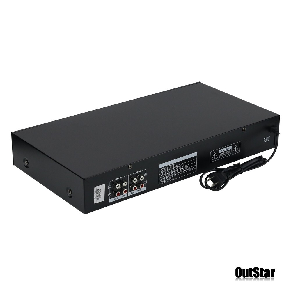 Stereo Graphic EQ Bluetooth Equalizer 40-band Audio Equalizer AC 220V USB