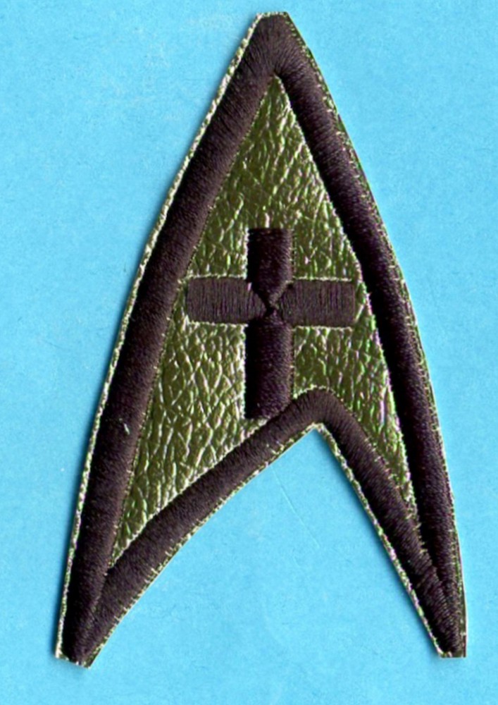 Classic TOS Star Trek Chaplain Embroidered Patch