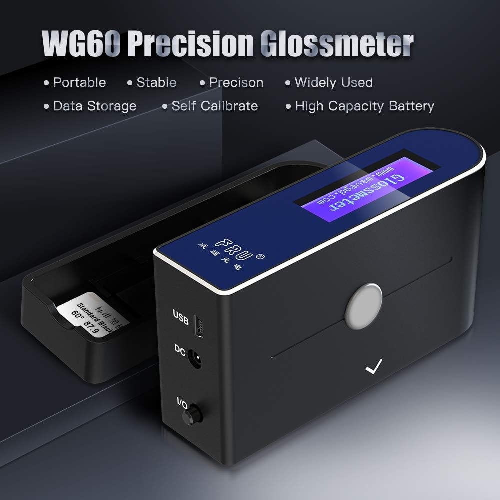WG60 Precision Glossmeter 60 Degree Gloss Meter Projection Angle