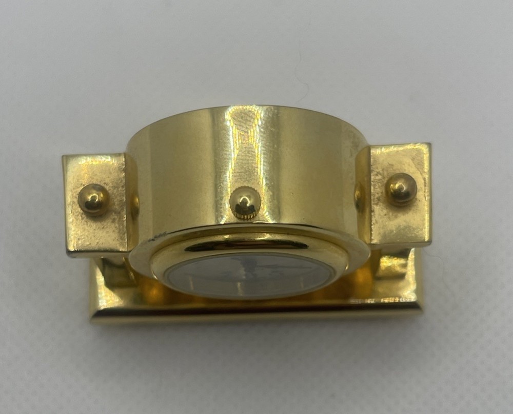 Circa MINI MANTLE CLOCK - Brass - Works