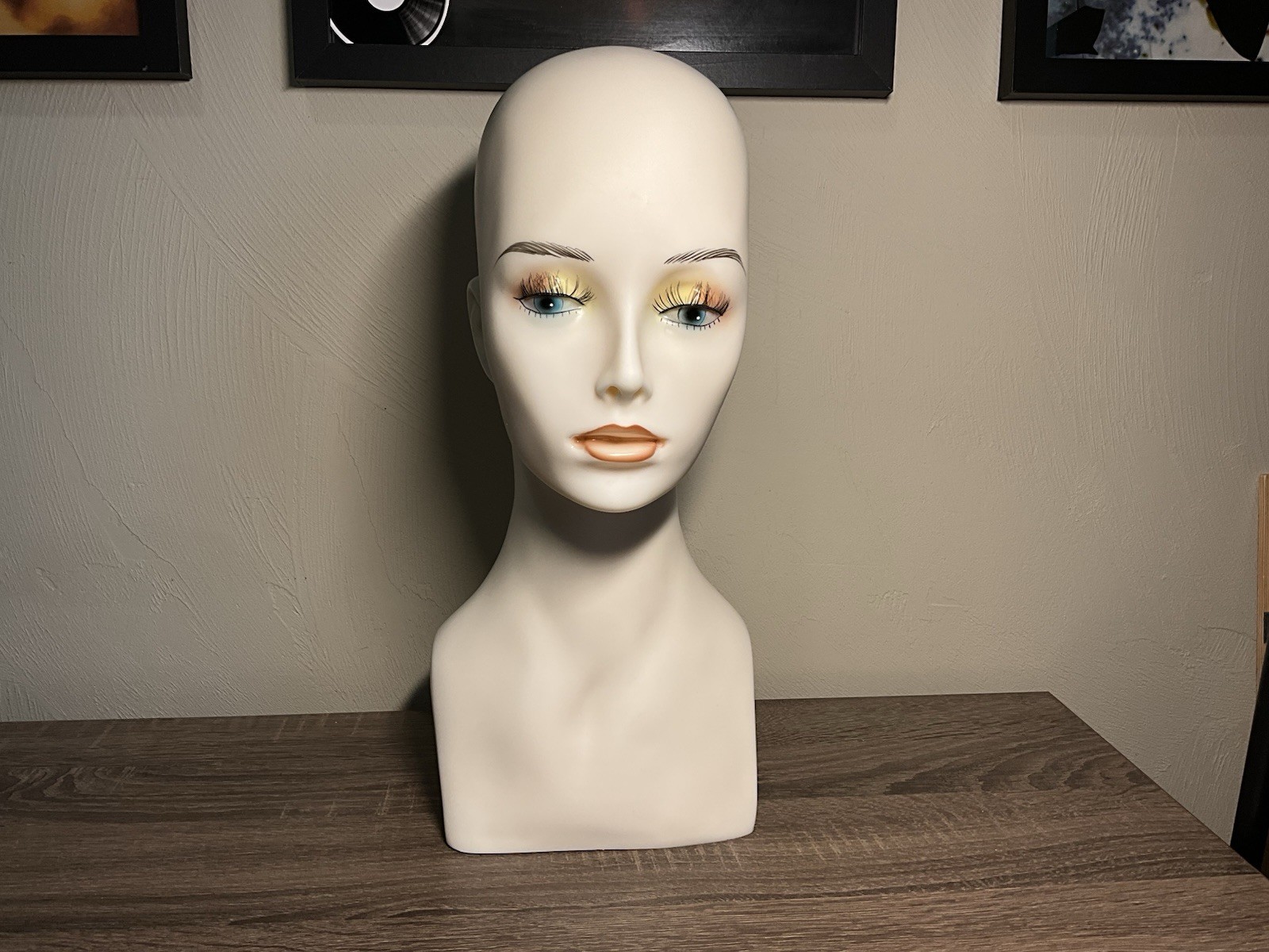 Female Mannequin Head for Wig Training and Display Hat Stand Holder *A*