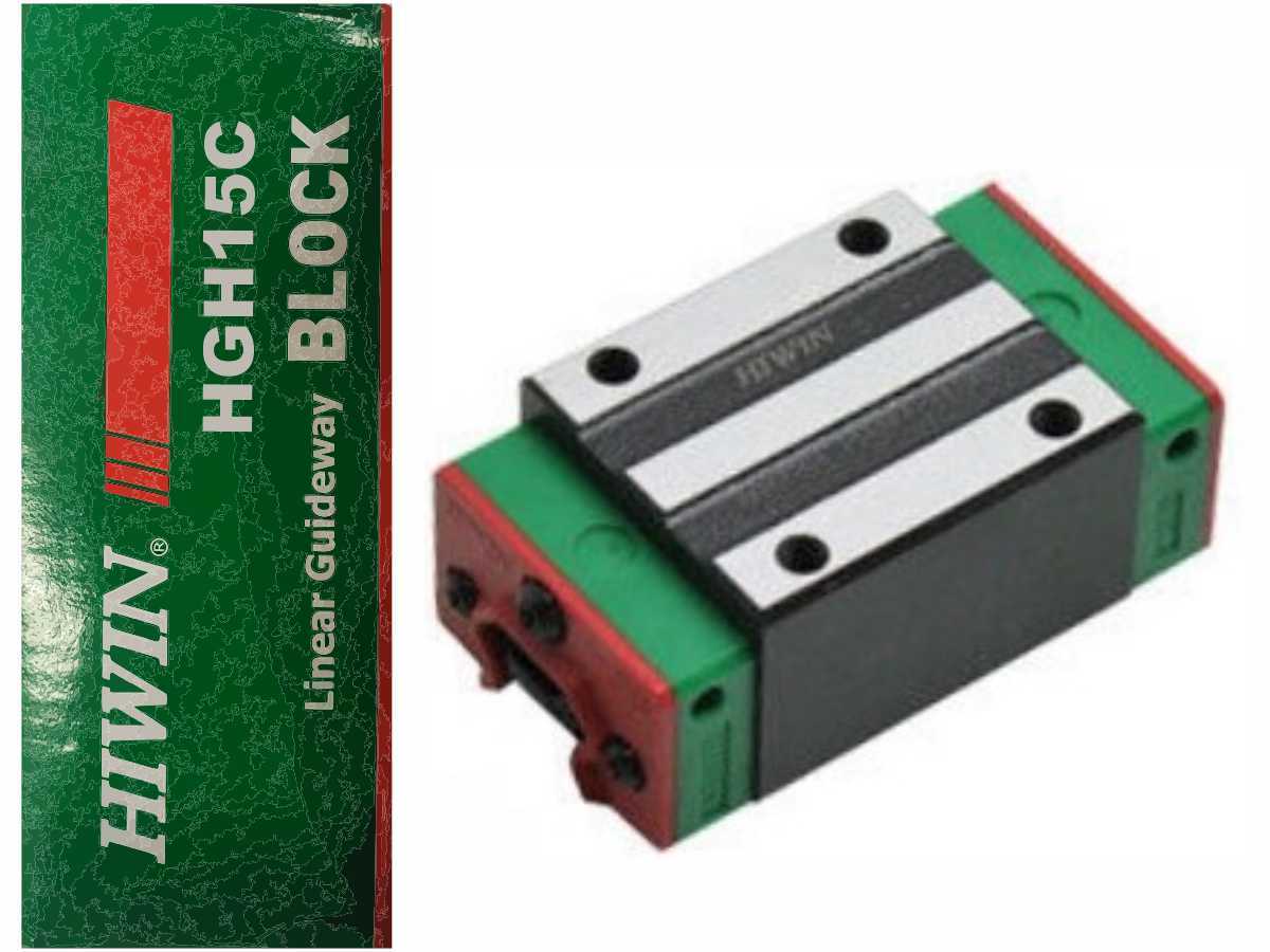 New Hiwin HGH15CA Square Block / HGH15 Series / 15mm