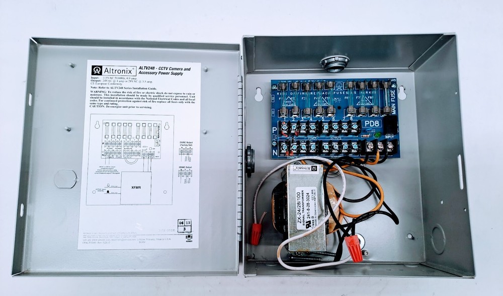 ALTRONIX ALTV248-CCTV CAMERA & ACCESSORY POWER SUPPLY