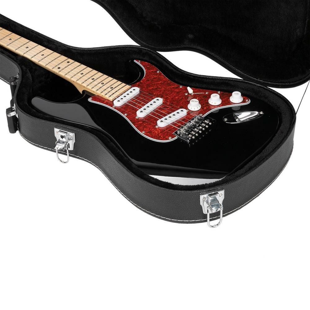 Glarry Popular ST& TTL Type Electric Guitar Carrying Case Hardshell Lockable