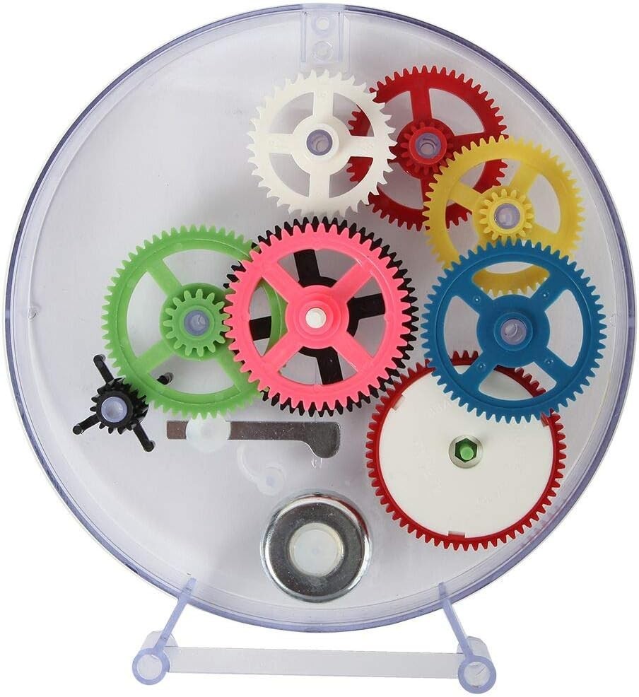 31 Pieces Do-It-Yourself Children'S First Puzzle Clock Kit, No Batteries Require