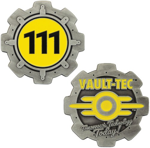 Fallout - Limited Edition Coin - Vault 111 Door [New Toy] Collectible
