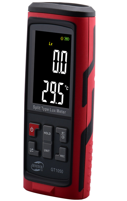 GT1050 Digital Lux Meter High Precision Split Type Illuminometer Photometer Lumi