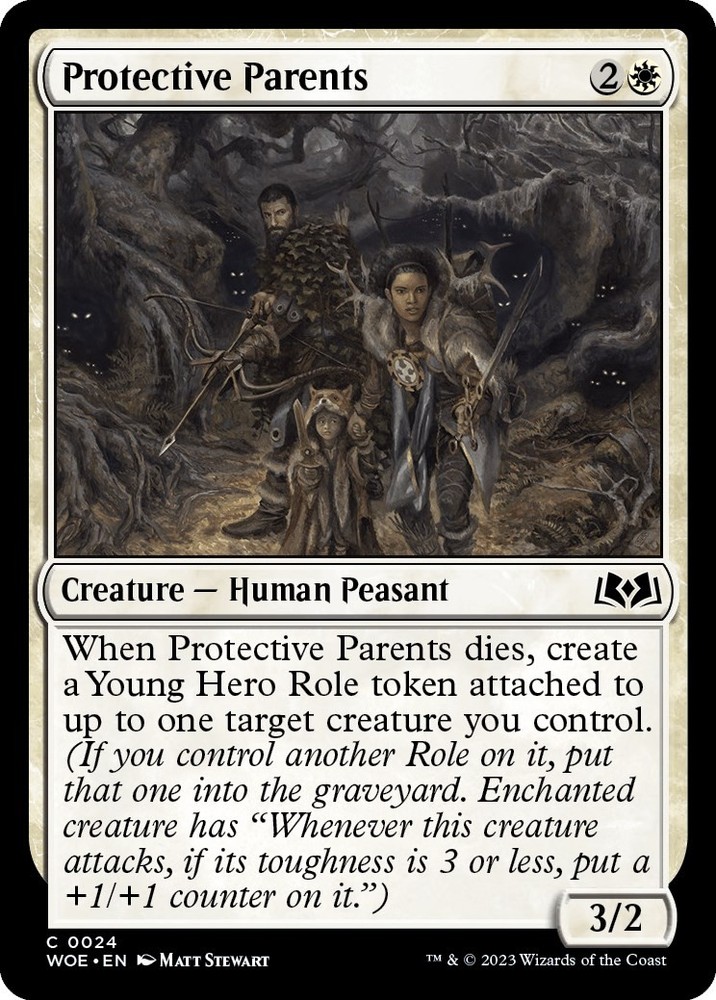 Protective Parents Wilds of Eldraine 24 MTG LP