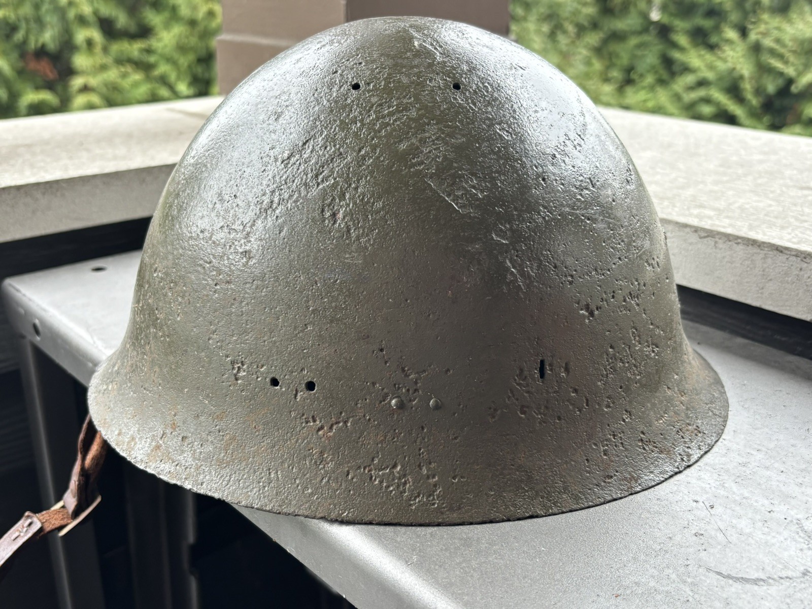 Original Type 90 Thailand Siam (Japanese) Helmet w/ Liner
