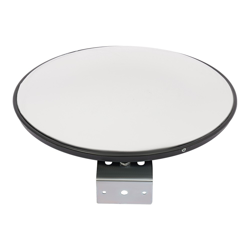 30cm Wide-angle Convex Mirror, Driveway Mirror with Adjustable Fixing Bracket